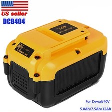 DCB404 For Dewalt 40V 5.0Ah/7.5Ah/12Ah Battery MAX Lithium XR DCB406 DCB407