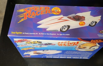 #ad 2000 Polar Lights Speed Racer Mach V Race Car Model #6807 Factory Sealed NIB $23.00
