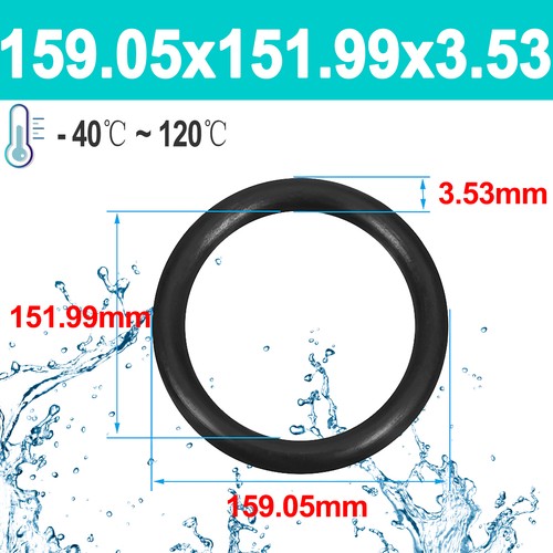 Metric O Ring Nitrile Rubber Sizes 4.34mm to 456mm NBR O-Rings Seal Oring Orings - Picture 82 of 108
