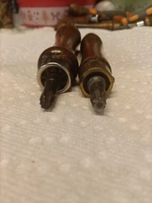 Wooden Handle Primer Pocket Reamer Set Small And Large Both With Wood Handles