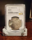 1921-P Morgan Silver Dollar  NGC MS62