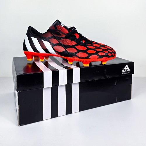 Adidas Predator Absolado Instinct FG Herren Fußballschuhe - rot orange - 8 UK - Bild 5 von 6