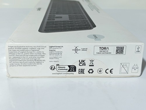 Logitech MX Keys S für Mac Bluetooth Tastatur, US-Englisch - Space Grau_1,11_6 - Bild 6 von 9