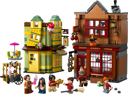 Lego 76452 Harry Potter Qualität Quidditch Zubehör & Eisdiele - Bild 2 von 10