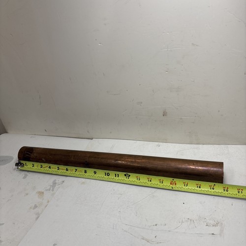 1.75" OD x 0.375" Wall x 1" ID Copper Round Tube 19-3/4” Long - Bild 6 von 6