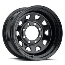 One 17x8 Vision HD 84H 6x5.5/6x139.7 -12 Gloss Black Wheel Rim 108