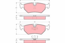 GDB1109 BRAKE PAD SET, DISC BRAKE DAIMLER DAIMLER XJ SIX 4.0