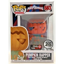 Funko Pop! Saban's Power Rangers Pumpkin Rapper Game Stop Exclusive #663 F23