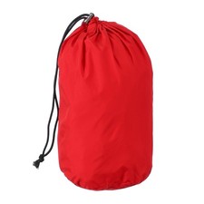 Stuff Sack, Sleeping Bag Storage Sack Waterproof Outdoor 5 x 10 Inch & Red