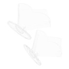 2 Pcs Napkin Dispenser Square Tissue Box Facial Paper Holder Rectangle