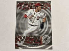2019 Stadium Club Warp Speed Insert Trea Turner Philadelphia Phillies