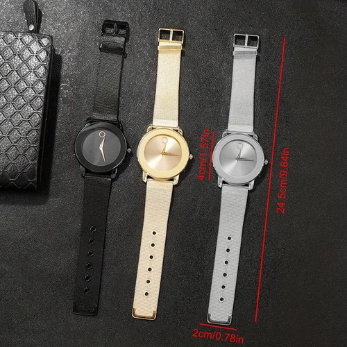 Movado Men's Bold Gold-Silver-Black Quartz Watch - Picture 5 of 20