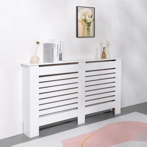 Cubreradiador cubrecalefactor 152 x 19 x 81,5 h madera moderno Wormer XL - Imagen 6 de 7
