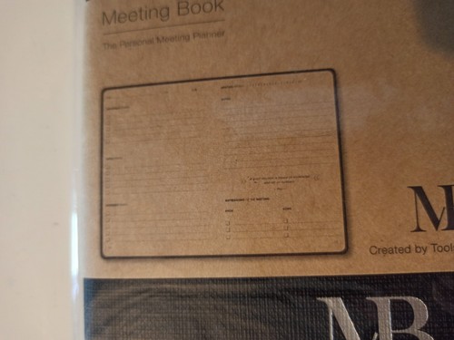 Meeting Book Hardcover 192 Seiten DIN A5 Planner Gebunden - Bild 2 von 4