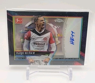 2024-25 Topps Chrome Bundesliga Hugo Ekitike Verve Chrome