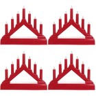  Set of 4 Led Baum Leuchte Flammenlose Kerzen Licht Lesen -Nachtlicht