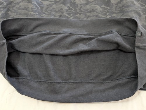TASC Pullover Men's XL Gray Cloud French Camo 1/4 Zip Performance Logo Active - Picture 9 of 15