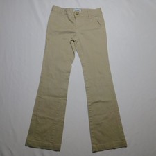 Old Navy Girls Khaki Bootcut Stretch Chino Pants Uniform Size 8