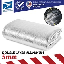 59"x39" Reflective Foam Core Insulation Mat Radiant Barrier White/Foil Faced 5mm