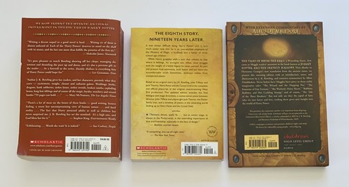 Harry Potter Paperback Book Set #1-8 Complete Series & Tales of Beddle the Bard - Foto 9 di 9