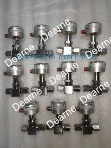 USED Parker 44900005-PE Bellows Valve 4V1-P4K-11AC-SSV-PE