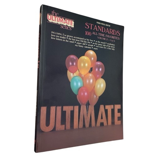 Ultimate Series Standards: 100 All-Time Favorites Vol 1 - 3 Piano Vocal Guitar - Picture 4 of 10