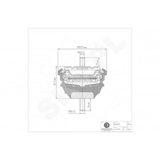 Support moteur BMW Z8