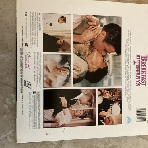 Audrey Hepburn Breakfast At Tiffany’s, Video Laser Disc,, George Peppard 1981 - Picture 4 of 17