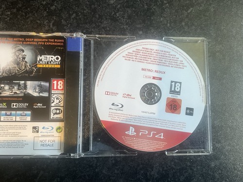 Metro: Redux -- Promo Only Press Release Full Game -- Playstation 4 PS4 -- - Picture 2 of 3
