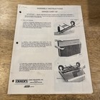 Dixon Grass Cart 50” Assembly Instructions
