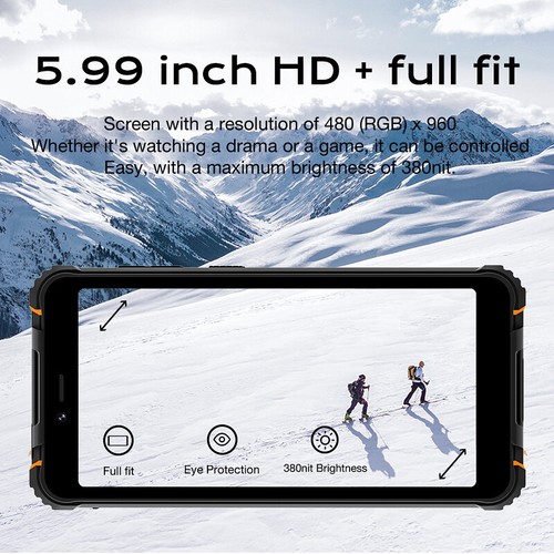 HOTWAV T5Pro Outdoor Handy 7500mAh 4GB+32GB 13MP+5MP Ohne Vertrag GPS Smartphone - Picture 4 of 11