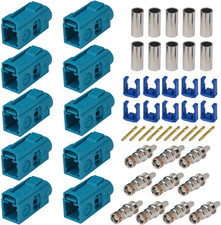 GPS Antenna Fakra Adapter Fakra Z Female Crimp Connector Fakra Z Waterblue/50...