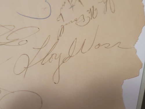 Bart Starr Lionel Aldridge Tommy Joe Crutcher Lloyd Voss SIGNIERT handsigniert - Bild 11 von 21