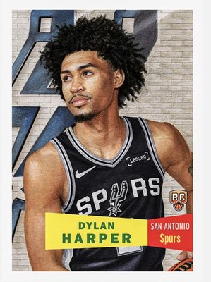 Dylan Harper RC Spurs 2025-26 Topps NBA Living Set Card 13 Presale