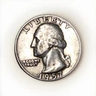 1957 d washington quarter