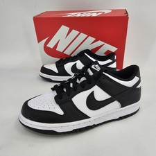 Nike Dunk Low GS Kids Size 6Y Womens 7.5 Shoes White Black Panda Sneakers NEW