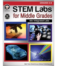 Mark Twain Middle School STEM Labs Activity Book, Science Workbook for Grade...