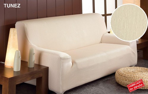 Martina Home Tunez, Copridivano elastico, Tela (50% poliestere, 45% cotone, pMVn - Foto 4 di 7