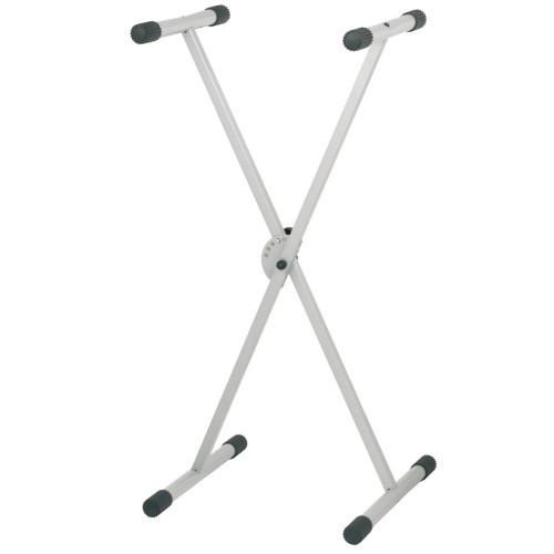 Классическая клавишная панель KORN X-Keyboardständer höhenverstellbar silber | Neu