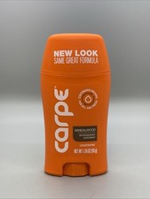 J10 Carpe Antiperspirant Underarm Lotion SANDALWOOD 1.69oz NEW SEALED