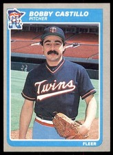 1985 Fleer Bobby Castillo Minnesota Twins #274