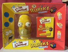 2001 Homer Rubik’s Puzzle (Item #5003) is in near-mint boxed condition,