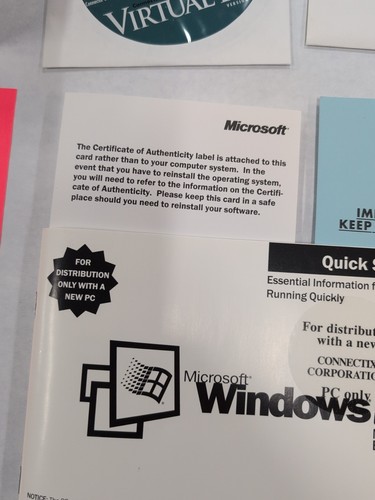 Connectix Virtual PC 4.0 avec Windows 98 APPLE MACINTOSH MICROSOFT WINDOWS - Photo 8/12