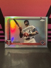2025 Topps Chrome Carlos Correa Image Variation Short Print SP Twins #204