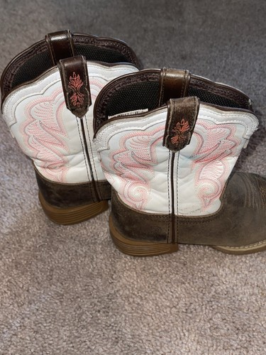 Durango Children's Trail Brown Pink Western Boot DBT0242C Size 2 - Picture 14 of 17