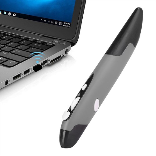 Mouse Pen Optical USB For Wireless Notebook Computers Desktop Smart TVs - Picture 9 of 27