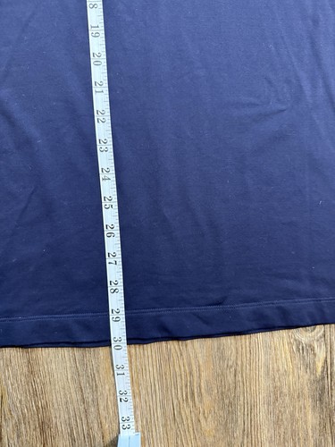 Camisa Polo Lululemon Para Hombre XXL Azul Marino Evolution Performance Golf Elastizada - Imagen 6 de 7