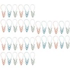 3 PCS Sockenklammern Wäsche Wäscheklammern Kunststoff Aus Winddichte