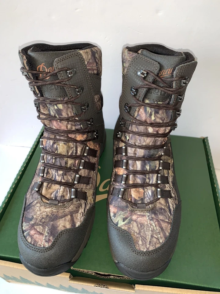 NUEVO EN CAJA Botas Danner Hombres Vital 8" 1200G Roble Mossy 41555 Talla 10 D Foto 4 de 4