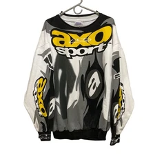 Vintage Axo Sport D-Max Long Sleeve Jersey 2XL 100% Cotton Motocross